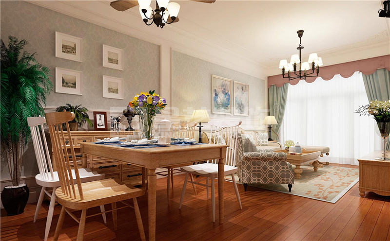 萬達(dá)茂89平餐廳裝修效果圖