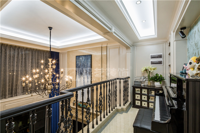 榮和大地300平過(guò)道裝修效果圖