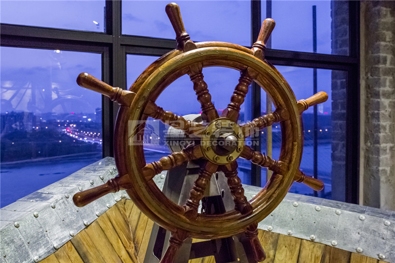 漢軍五象一號空中體驗館160平船舵裝修設(shè)計實景圖