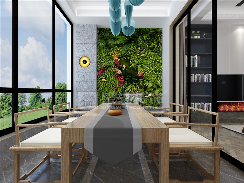 榮和公園尊府300平現(xiàn)代簡(jiǎn)約陽(yáng)臺(tái)裝修效果圖