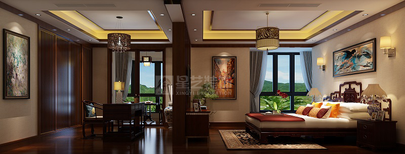 南寧星藝裝飾復(fù)式樓主臥書(shū)房裝修 南寧星藝裝飾復(fù)式樓主臥書(shū)房裝修