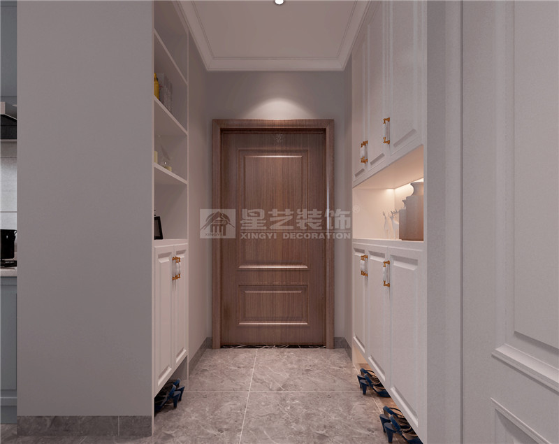 霖峰壹號(hào)126平入戶(hù)裝修效果圖