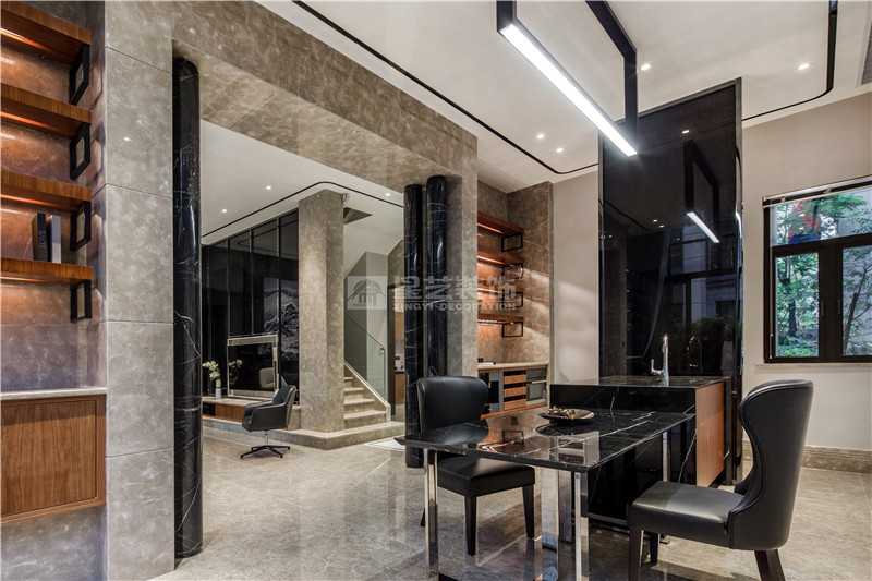 合景天俊229平餐廳裝修實(shí)景圖