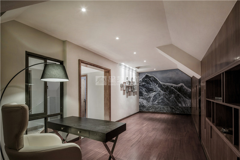 合景天俊229平書(shū)房裝修實(shí)景圖