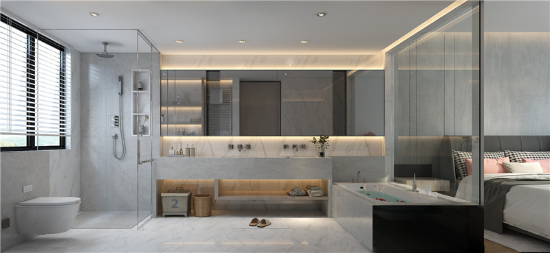 華發(fā)國(guó)賓壹號(hào)120平衛(wèi)生間裝修效果圖