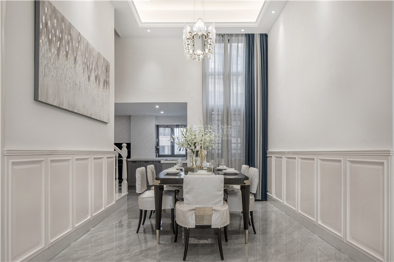 云景山語城186平復式餐廳裝修實景圖