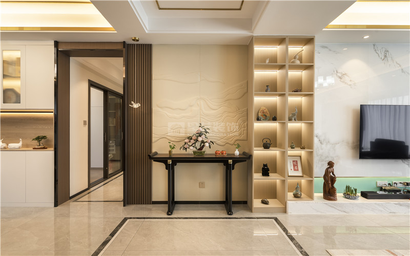 冠江墅 170平過道裝修實景圖