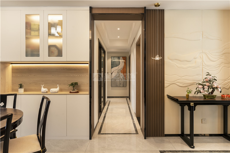 冠江墅 170平過道裝修實景圖