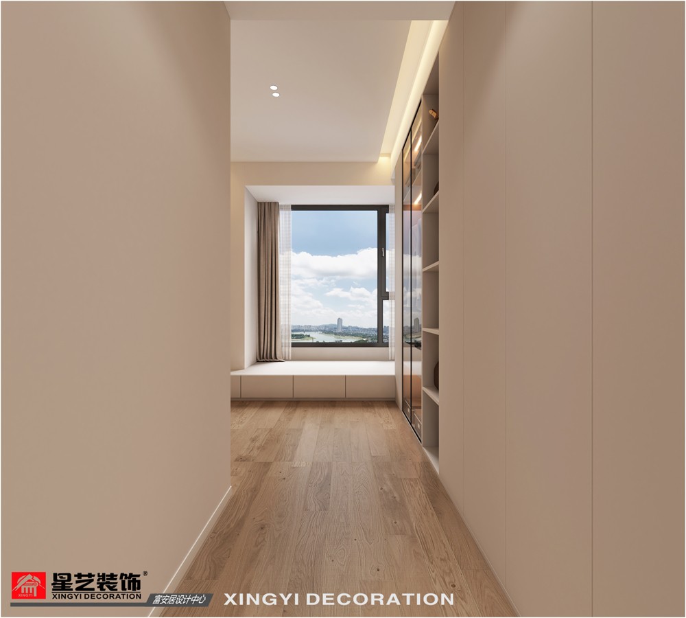 廣源悅府135平衣帽間現(xiàn)代簡(jiǎn)約裝修效果