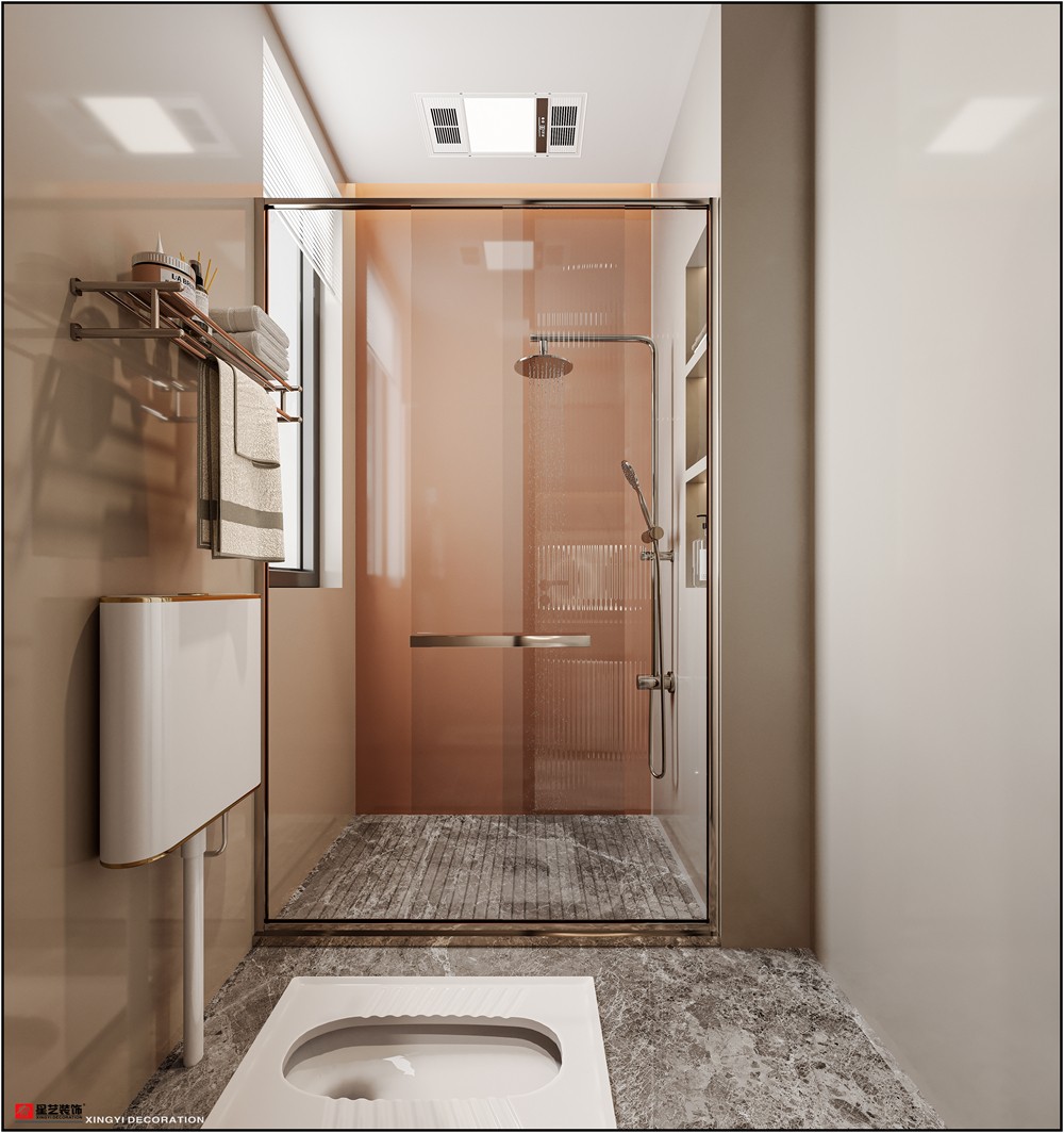 建發(fā)五象印月167平現(xiàn)代簡(jiǎn)約衛(wèi)生間裝修效果圖