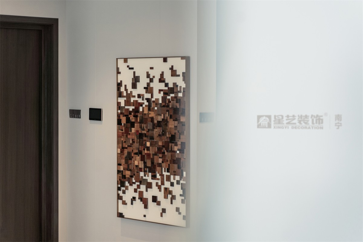 華潤西園潤府143平意式輕奢入戶裝修完工實景圖